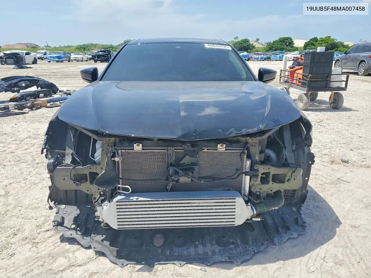 2021 Acura Tlx Technology VIN: 19UUB5F48MA007458 Lot: 60840436