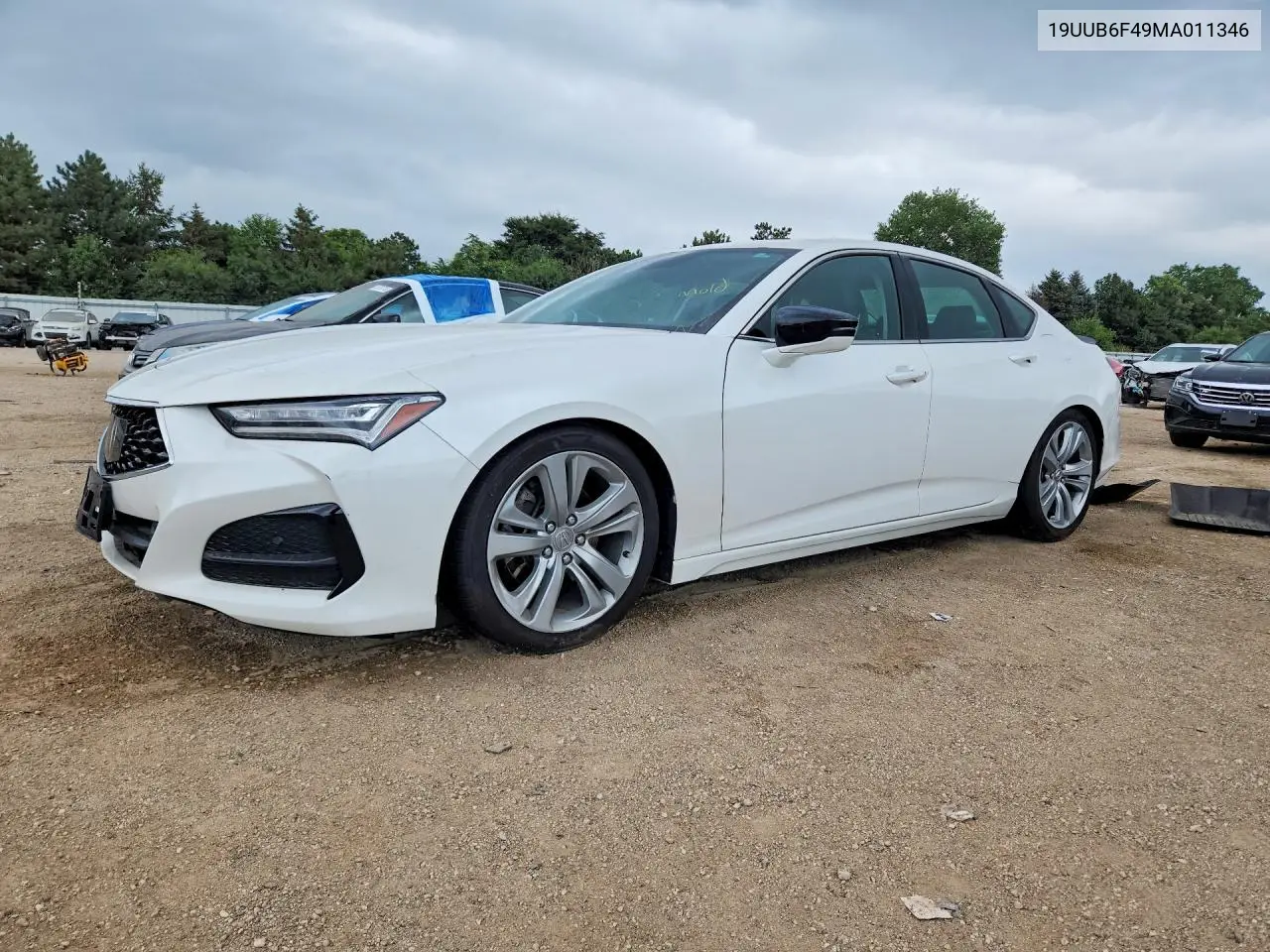 2021 Acura Tlx Technology VIN: 19UUB6F49MA011346 Lot: 61306826