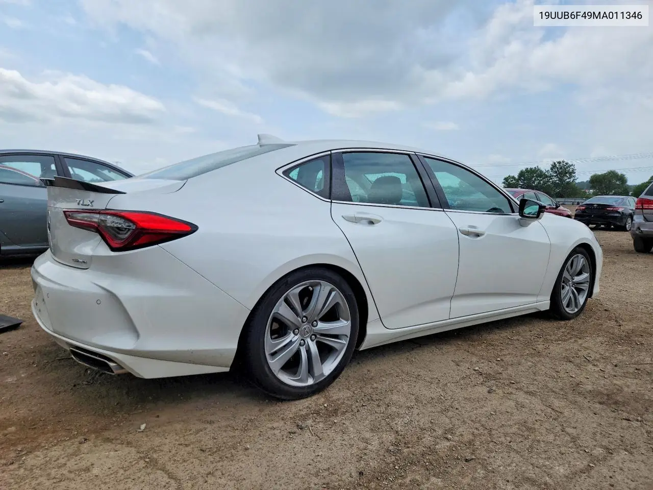 2021 Acura Tlx Technology VIN: 19UUB6F49MA011346 Lot: 61306826