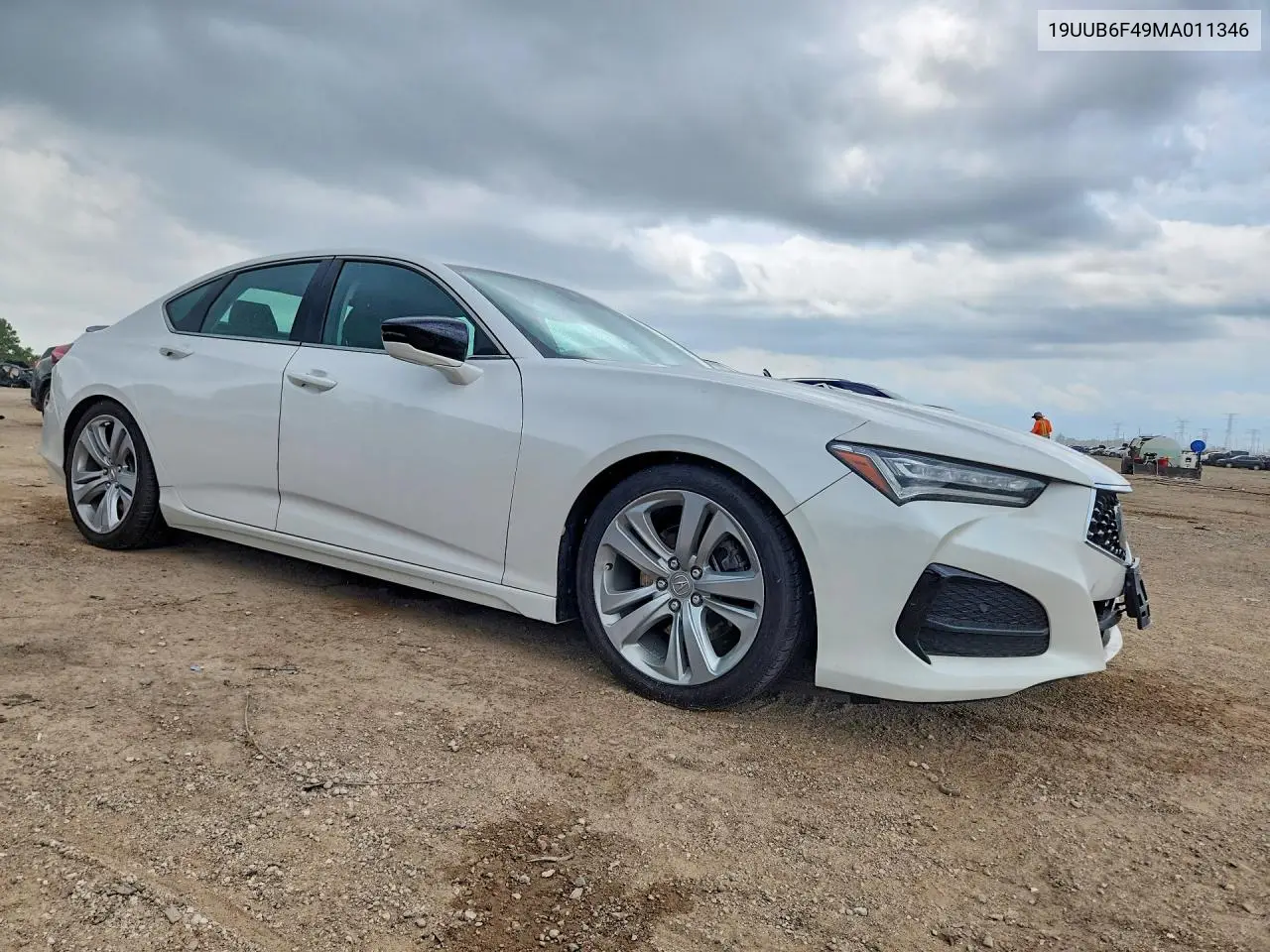 2021 Acura Tlx Technology VIN: 19UUB6F49MA011346 Lot: 61306826