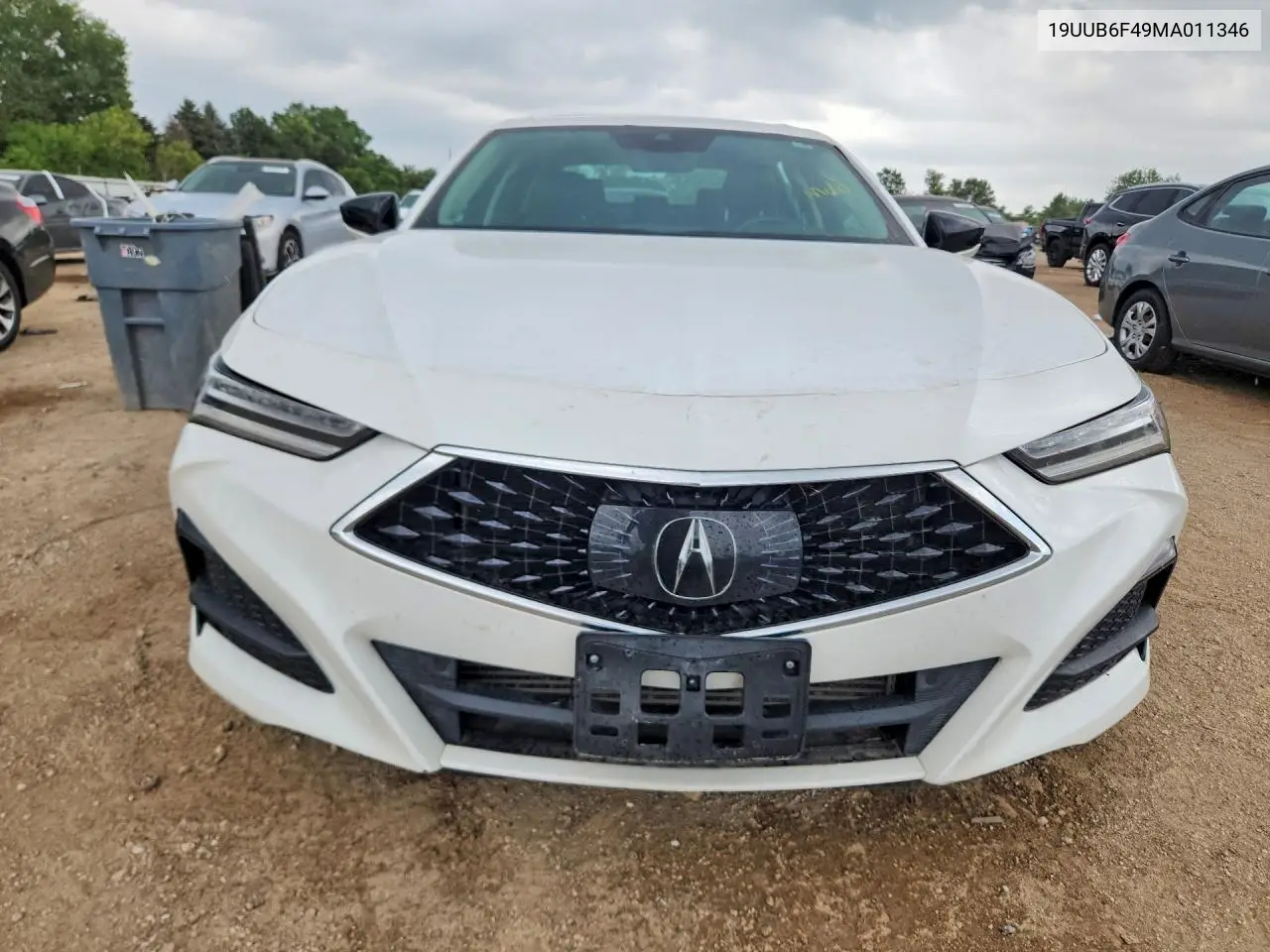 2021 Acura Tlx Technology VIN: 19UUB6F49MA011346 Lot: 61306826