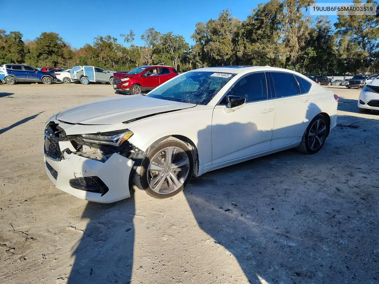 2021 Acura Tlx Advance