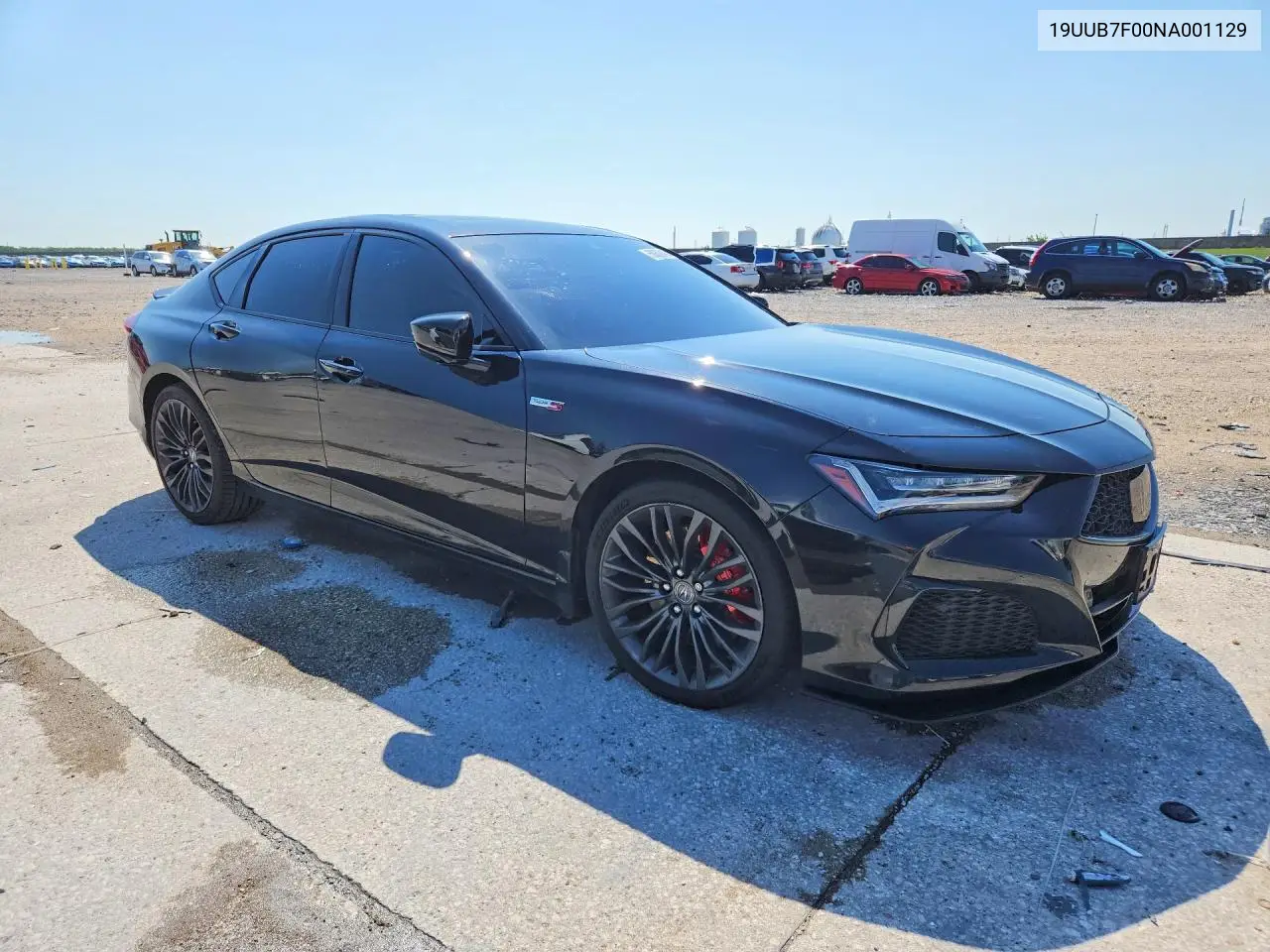 2022 Acur Tlx VIN: 19UUB7F00NA001129 Lot: 58053046