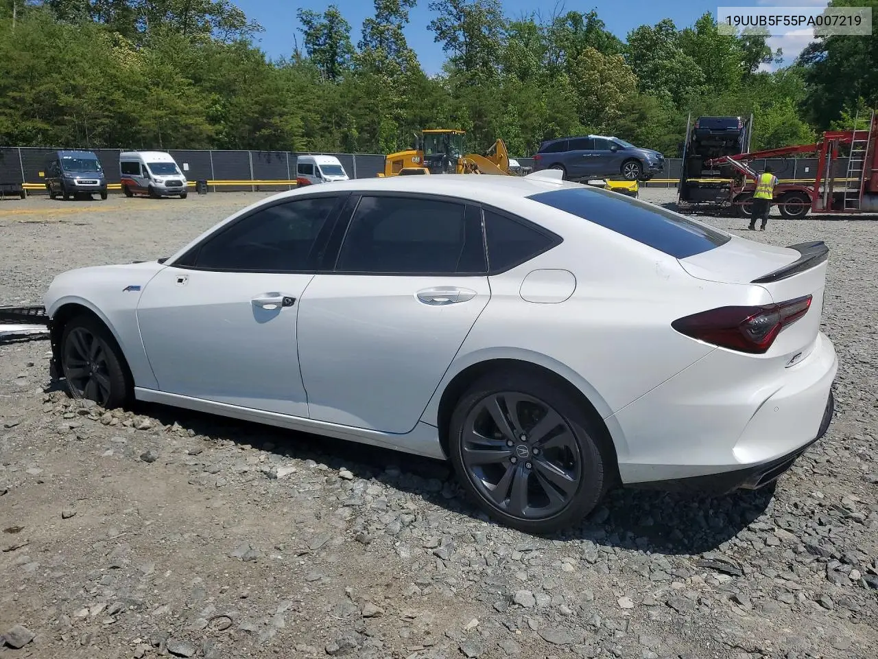 2023 Acura Tlx Tech A VIN: 19UUB5F55PA007219 Lot: 56346626