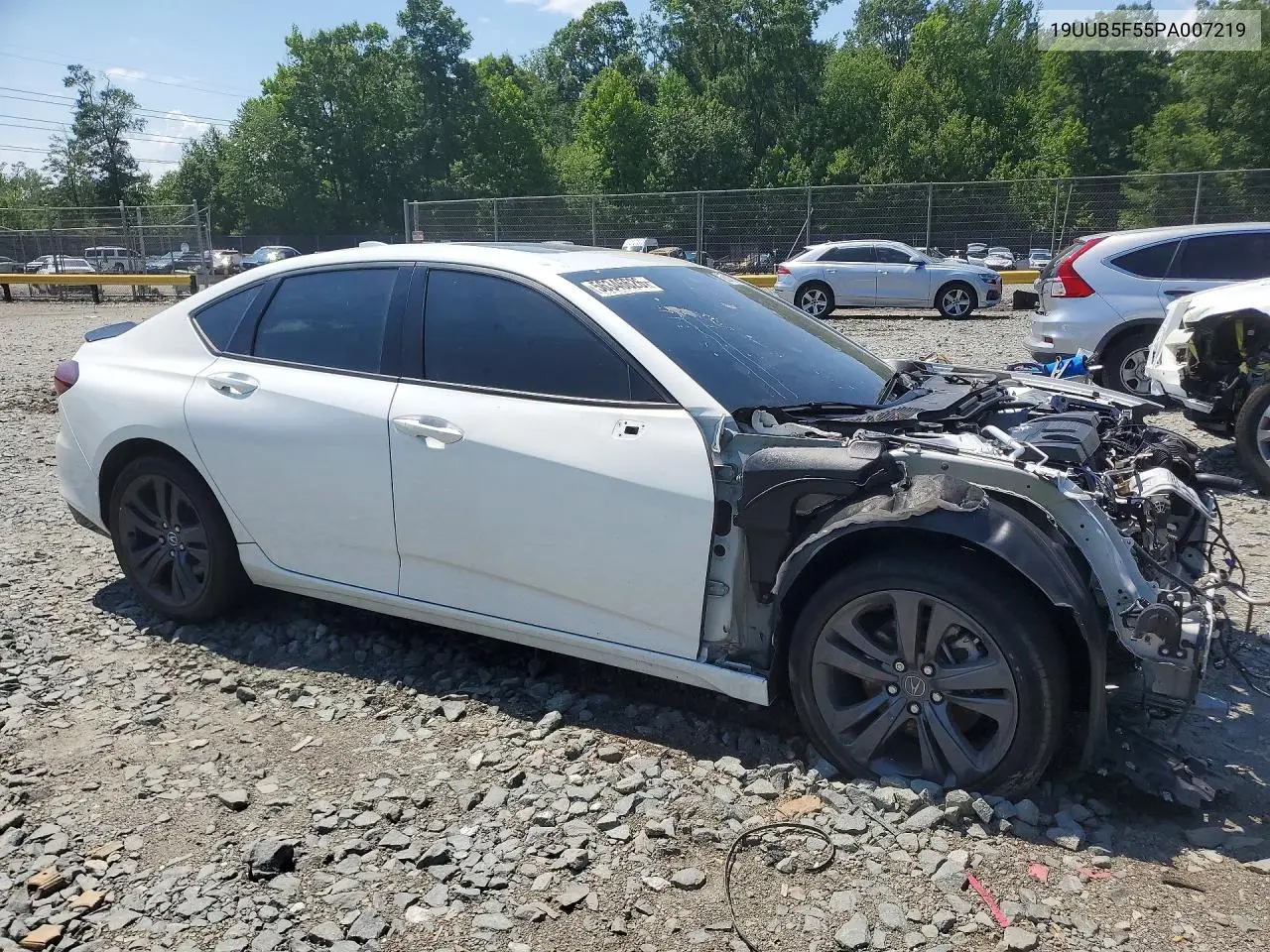 2023 Acura Tlx Tech A VIN: 19UUB5F55PA007219 Lot: 56346626