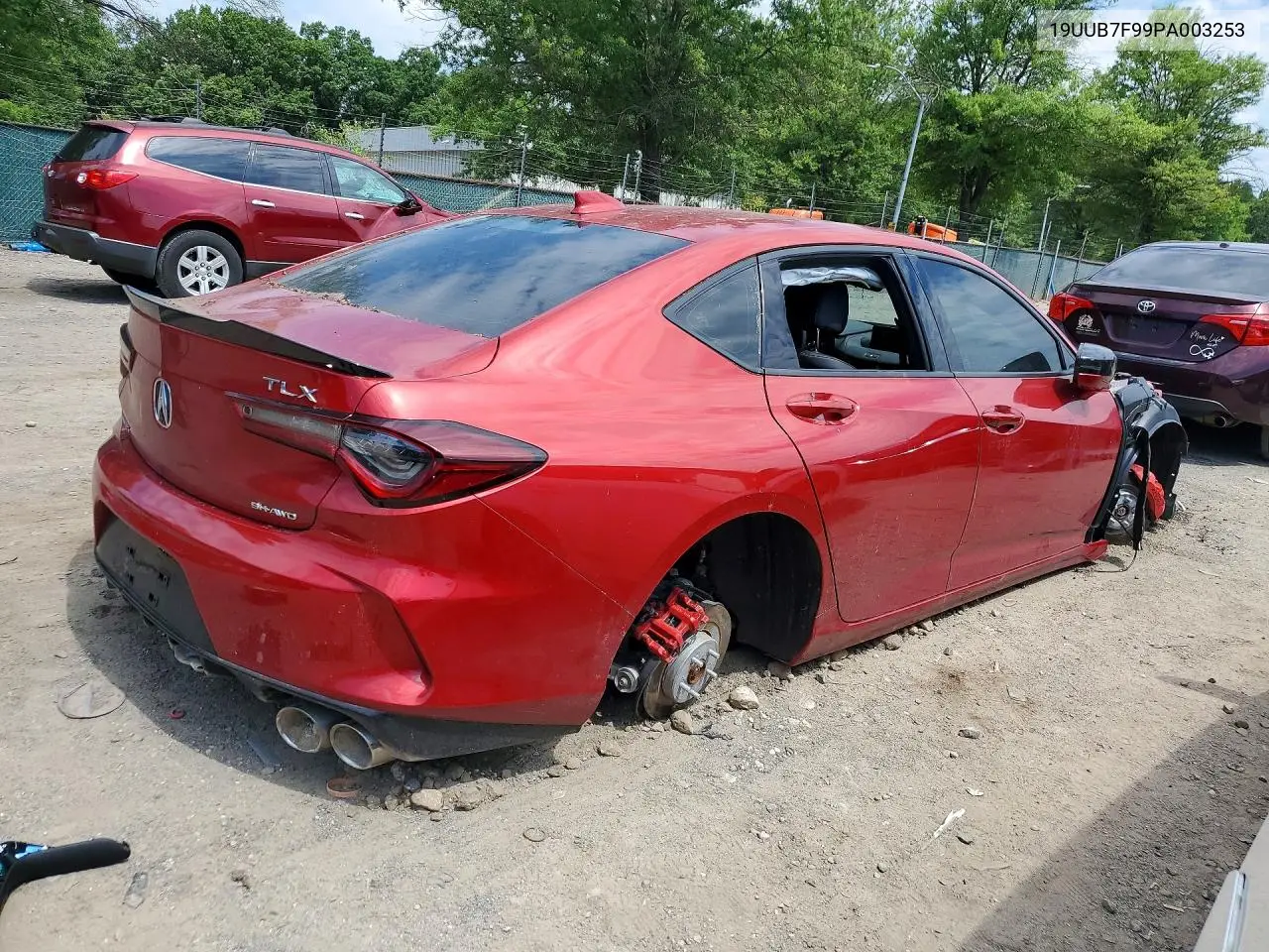 2023 Acura Tlx Type S VIN: 19UUB7F99PA003253 Lot: 58594916
