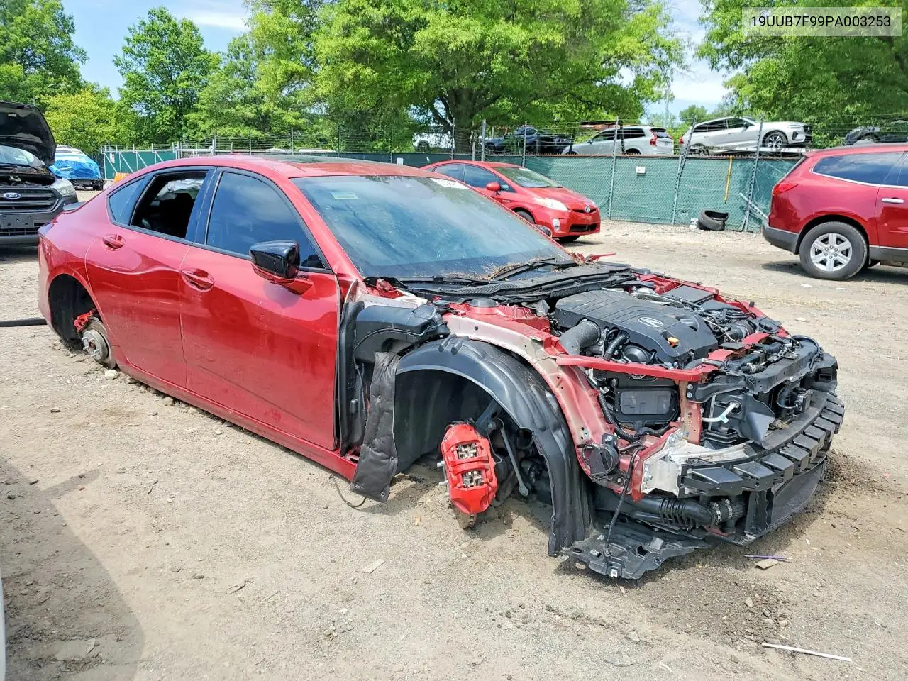 2023 Acura Tlx Type S VIN: 19UUB7F99PA003253 Lot: 58594916