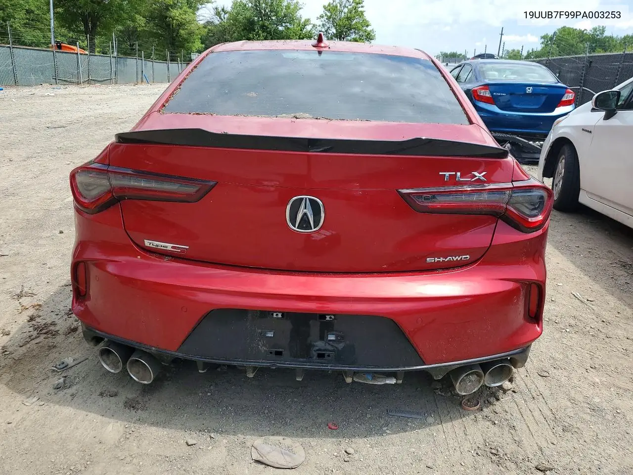 2023 Acura Tlx Type S VIN: 19UUB7F99PA003253 Lot: 58594916