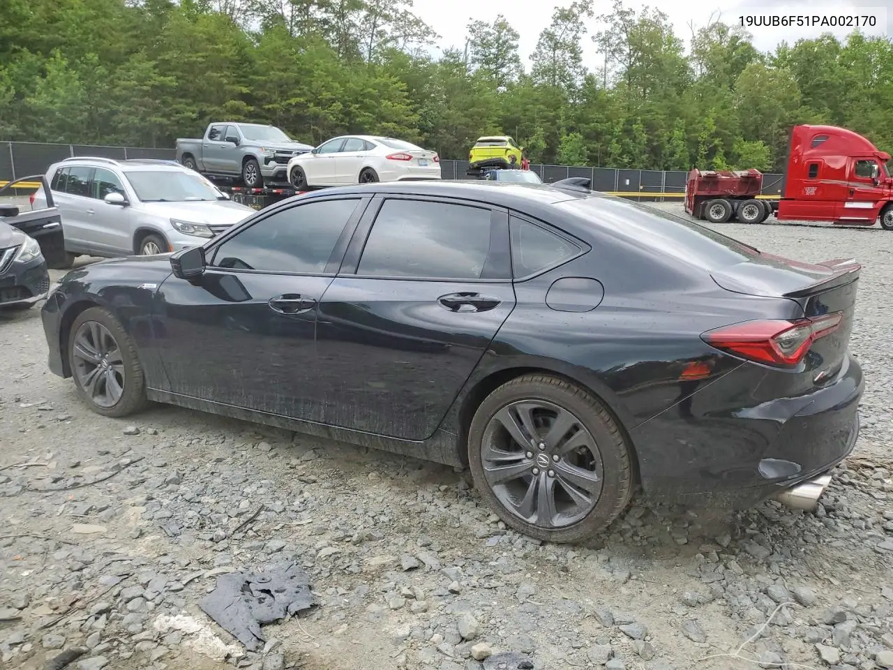2023 Acura Tlx A-Spec VIN: 19UUB6F51PA002170 Lot: 59600076