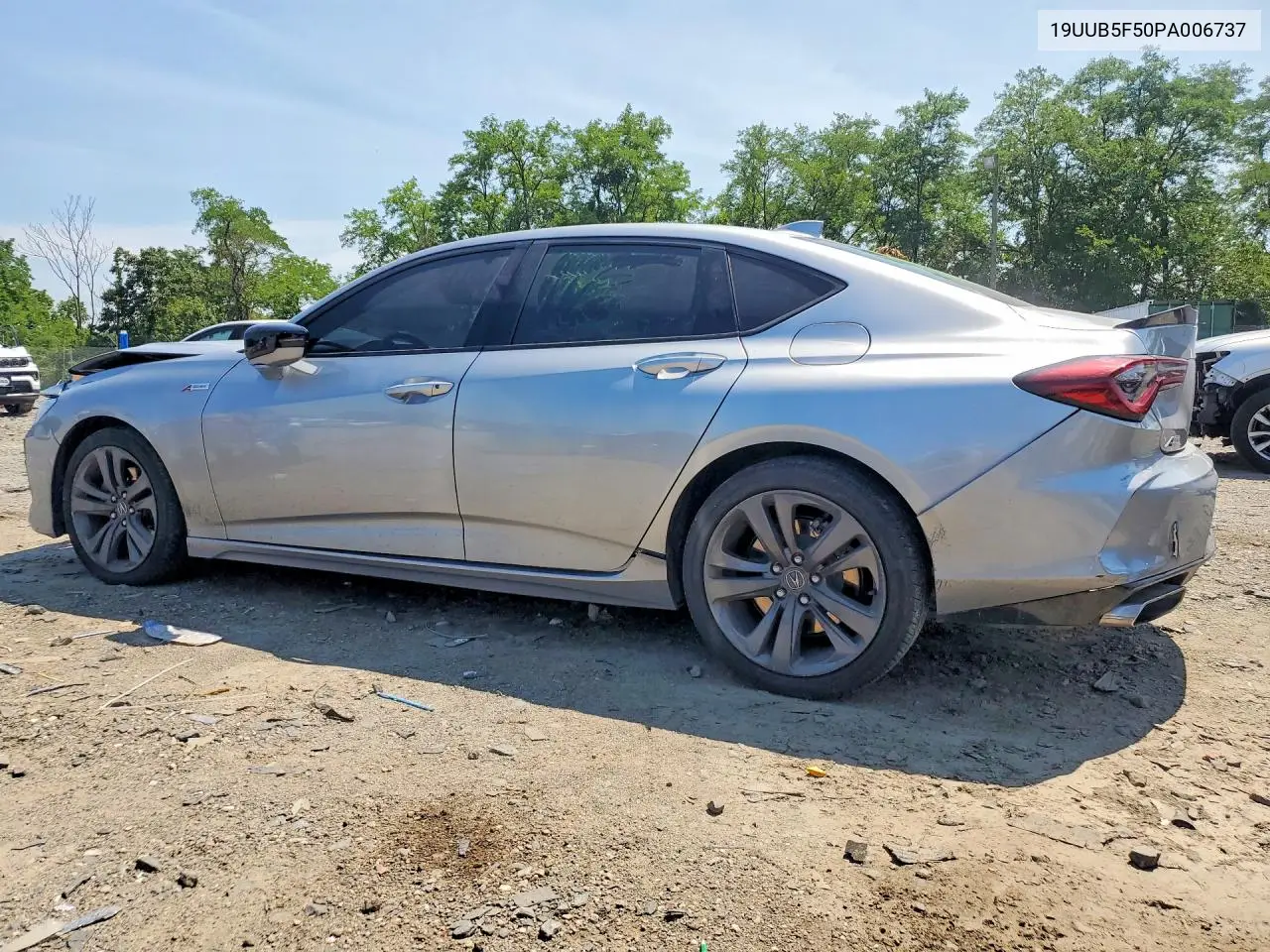 2023 Acura Tlx Tech A VIN: 19UUB5F50PA006737 Lot: 60351196