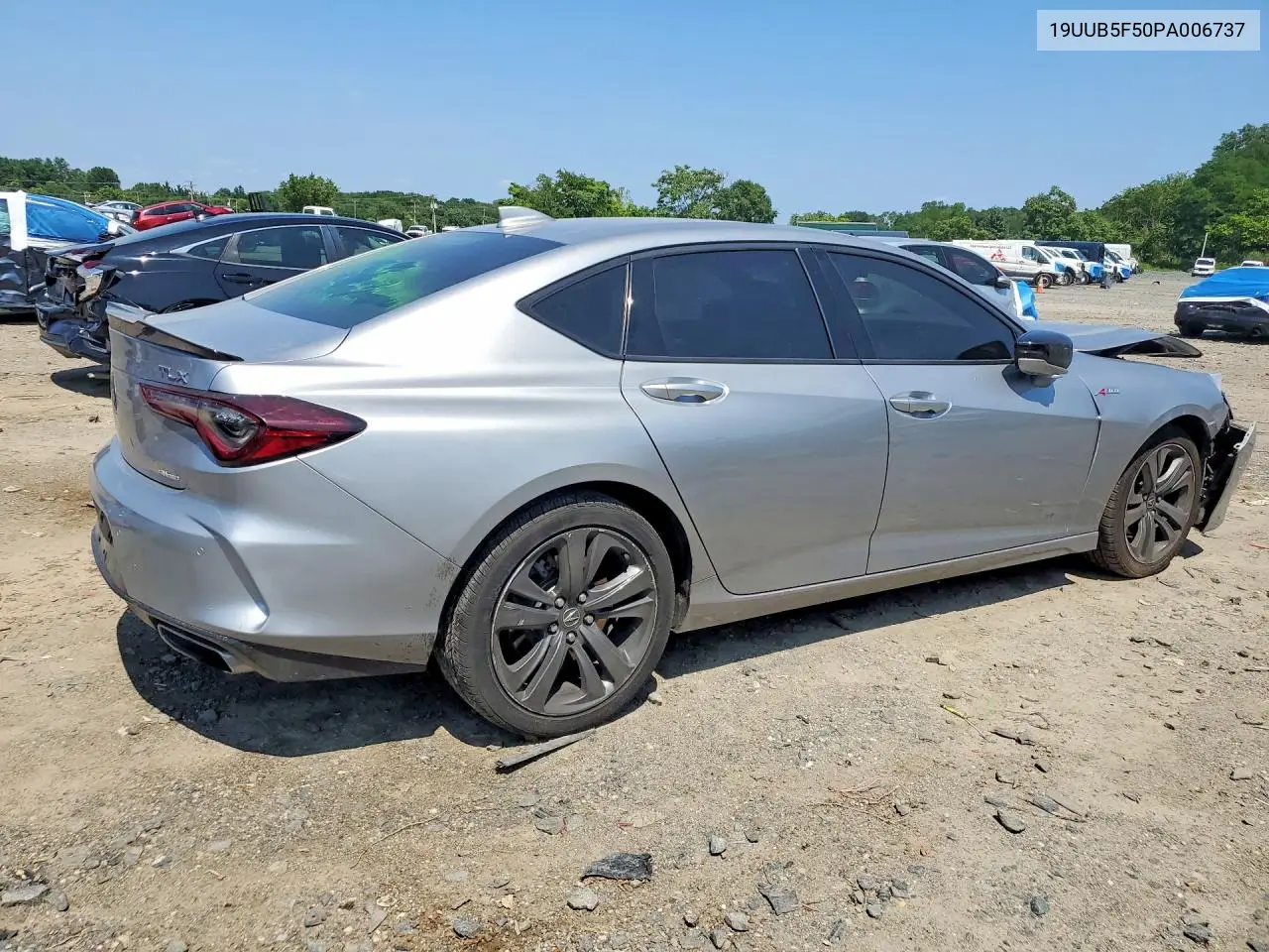 2023 Acura Tlx Tech A VIN: 19UUB5F50PA006737 Lot: 60351196