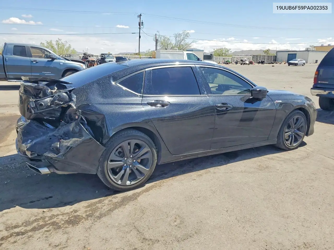 2023 Acura Tlx A-Spec VIN: 19UUB6F59PA002353 Lot: 60644536