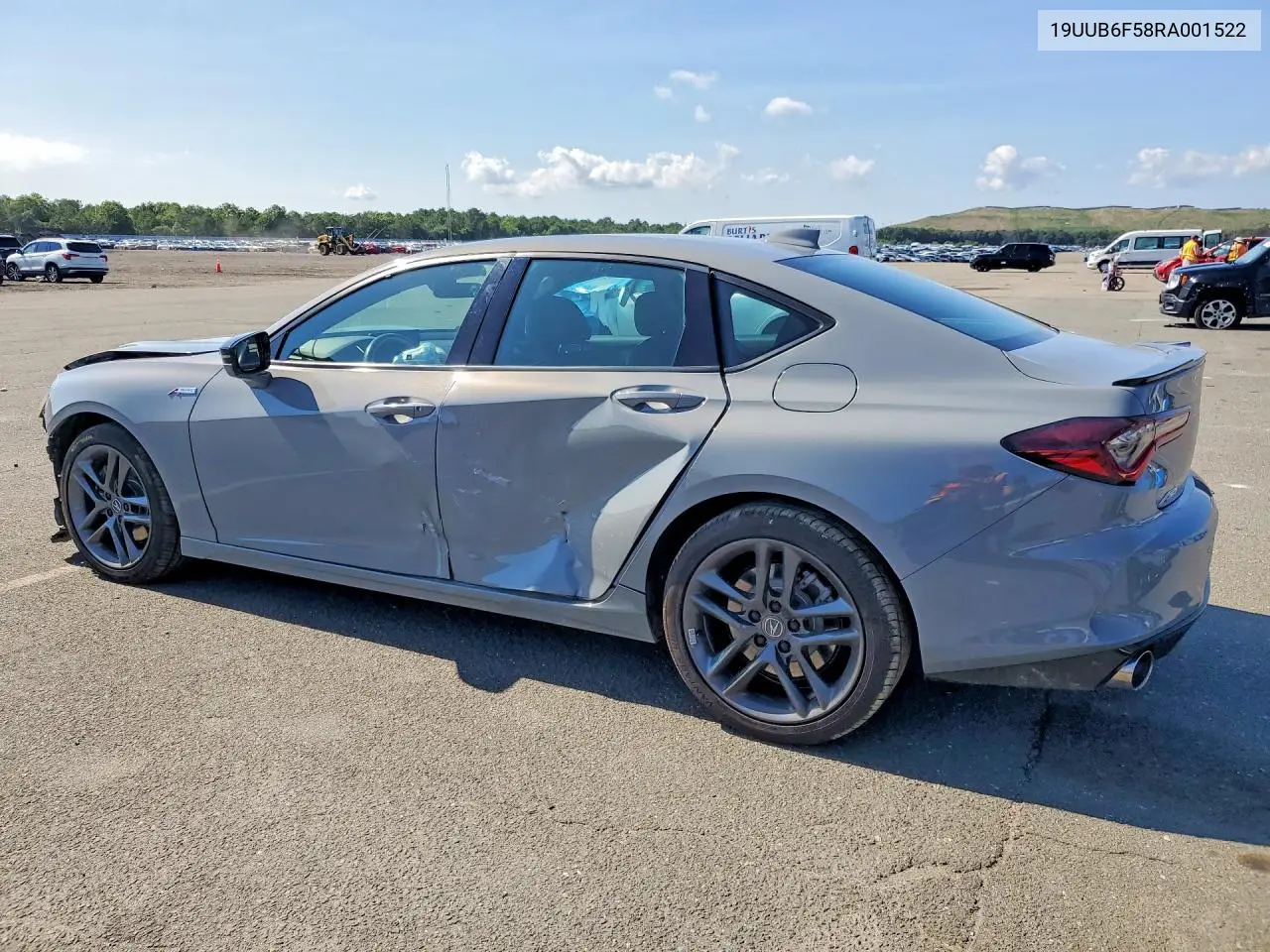 2024 Acura Tlx A-Spec VIN: 19UUB6F58RA001522 Lot: 60201026