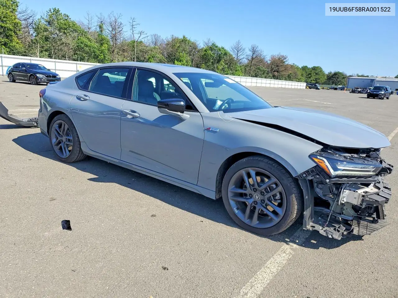 2024 Acura Tlx A-Spec VIN: 19UUB6F58RA001522 Lot: 60201026