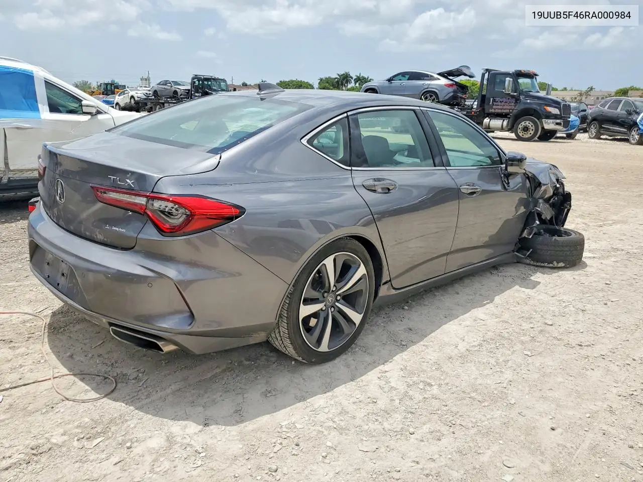 2024 Acura Tlx Technology VIN: 19UUB5F46RA000984 Lot: 60651056