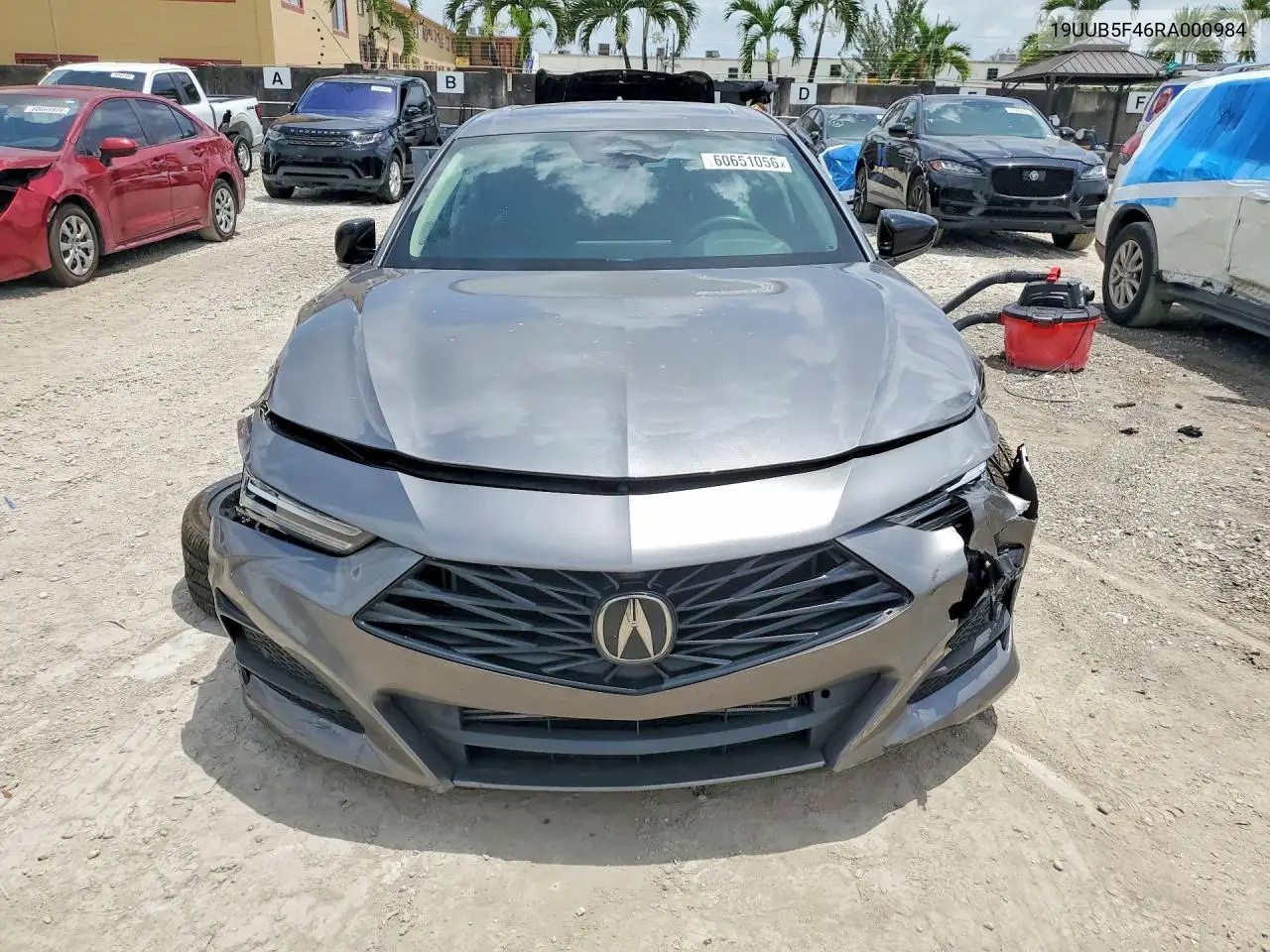 2024 Acura Tlx Technology VIN: 19UUB5F46RA000984 Lot: 60651056