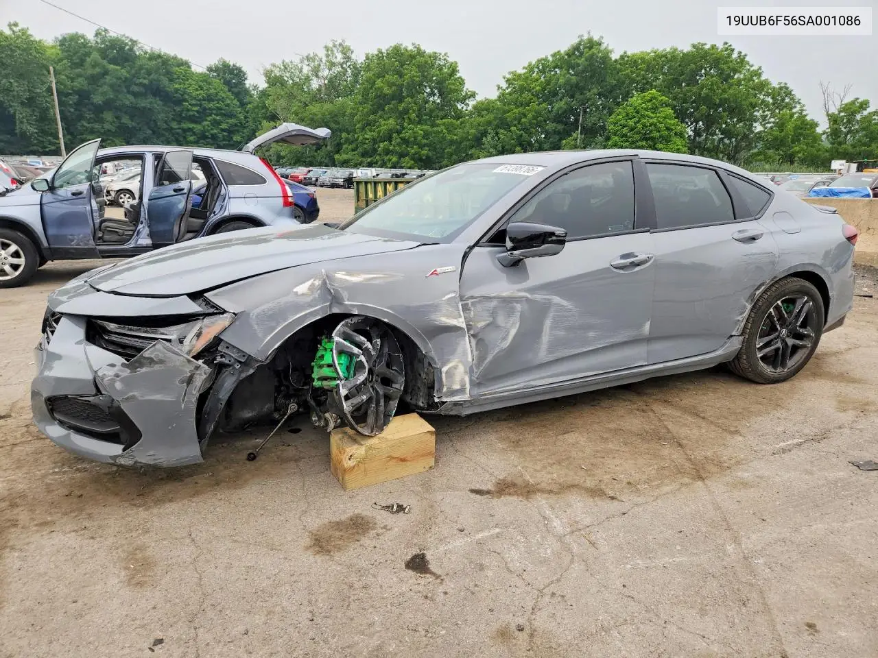 2025 Acura Tlx A-Spec VIN: 19UUB6F56SA001086 Lot: 61398766