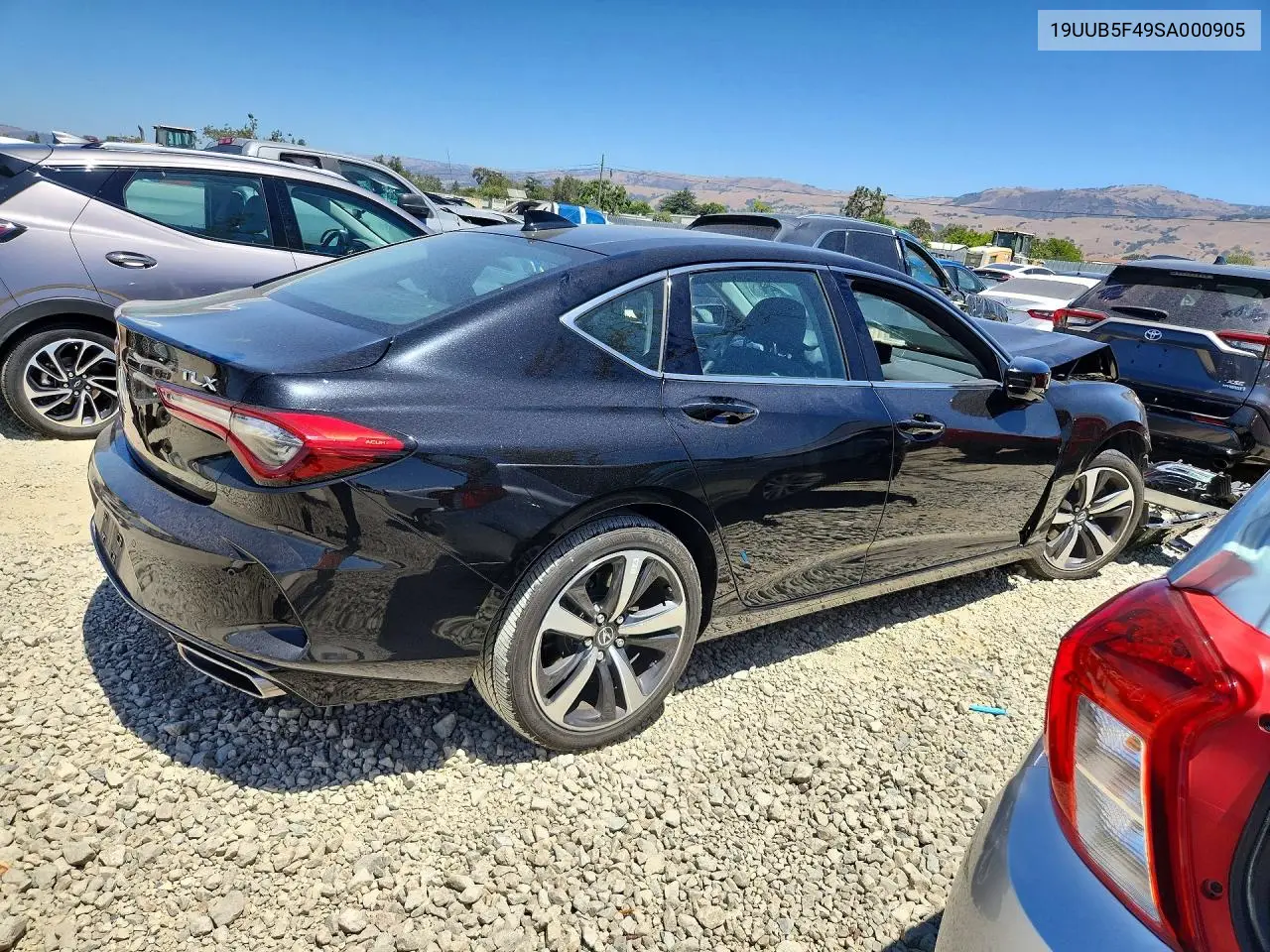 2025 Acura Tlx Technology VIN: 19UUB5F49SA000905 Lot: 61741986