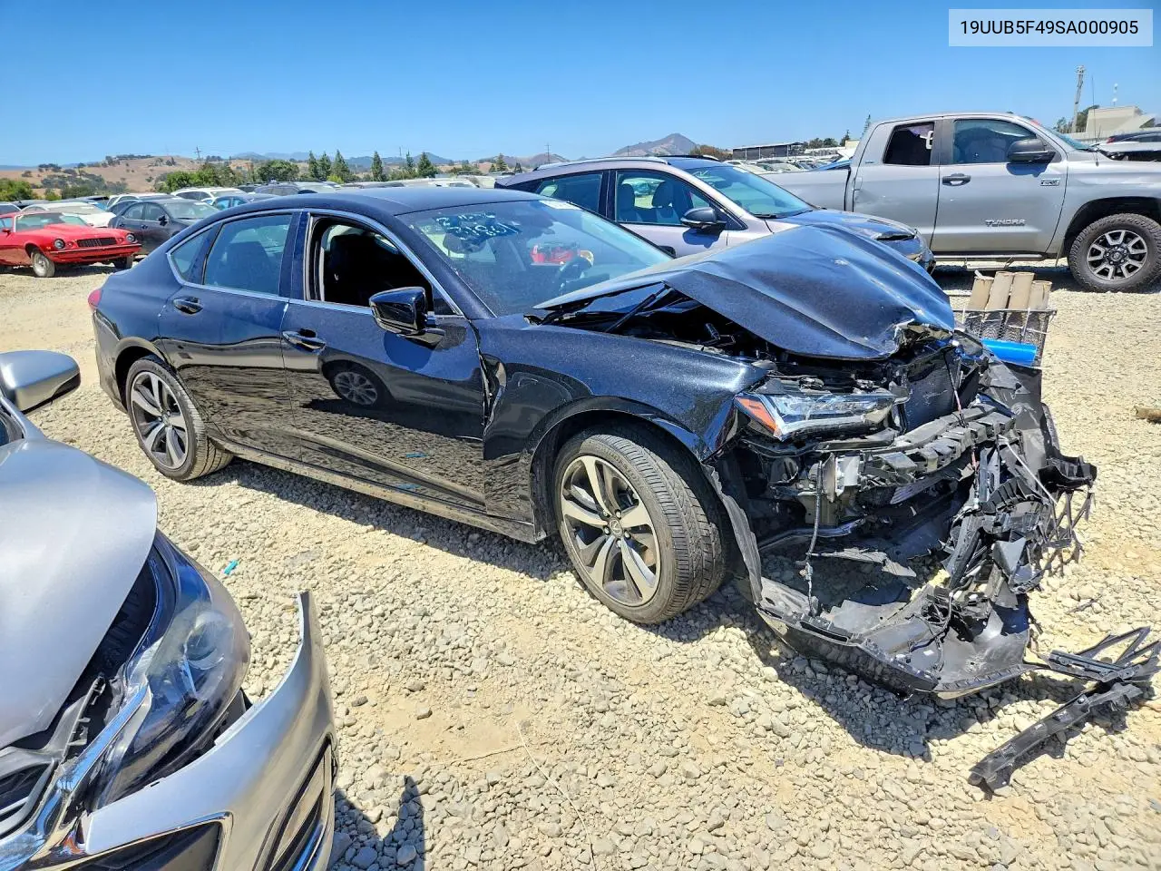 2025 Acura Tlx Technology VIN: 19UUB5F49SA000905 Lot: 61741986