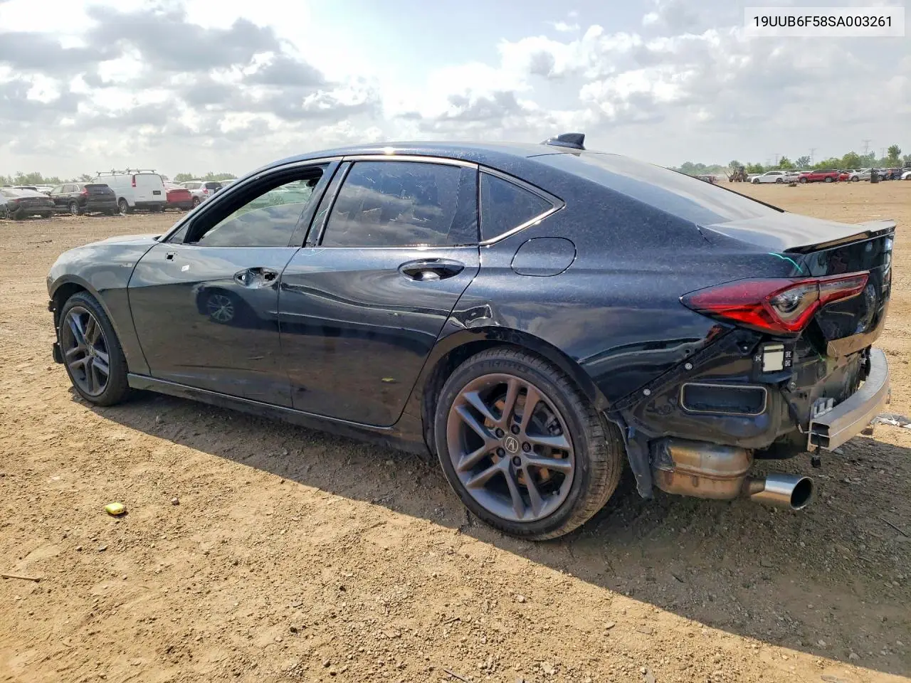 2025 Acura Tlx A-Spec VIN: 19UUB6F58SA003261 Lot: 61750446