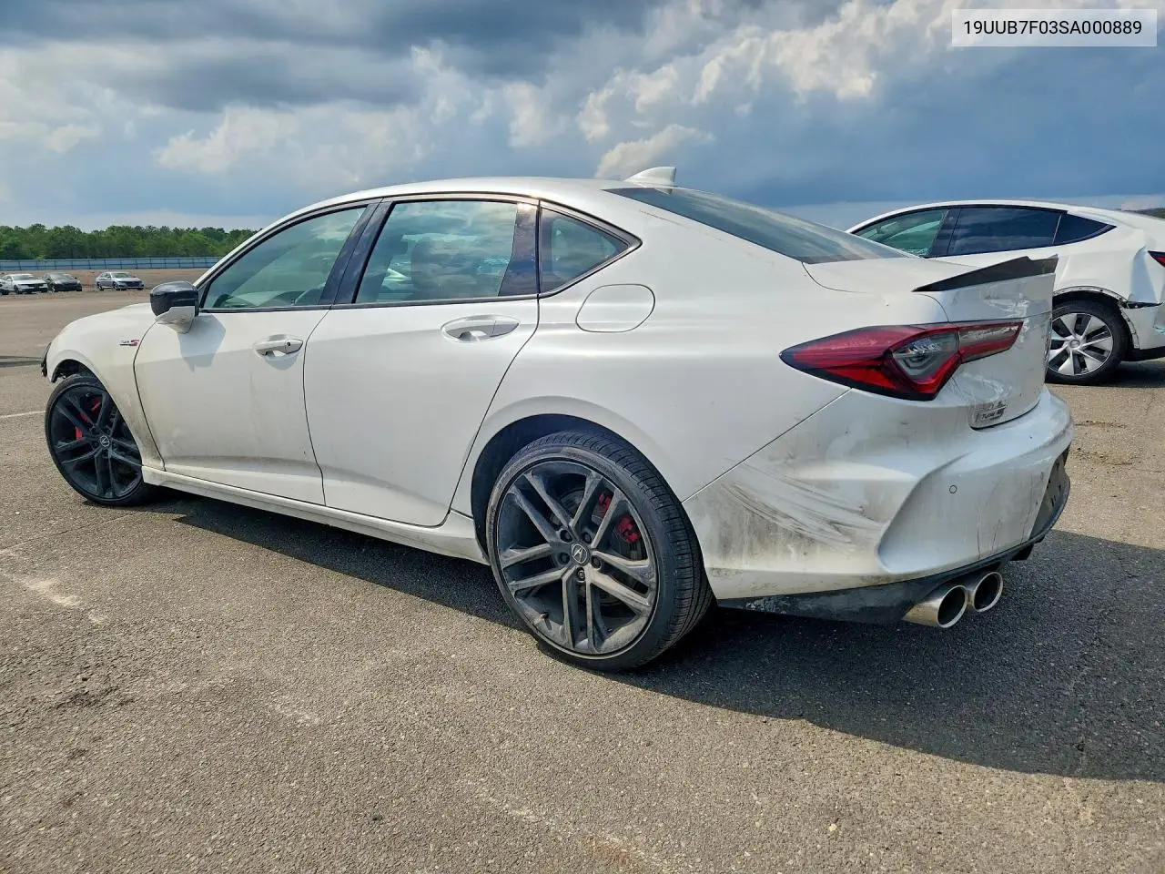 2025 Acura Tlx Type S VIN: 19UUB7F03SA000889 Lot: 62043536