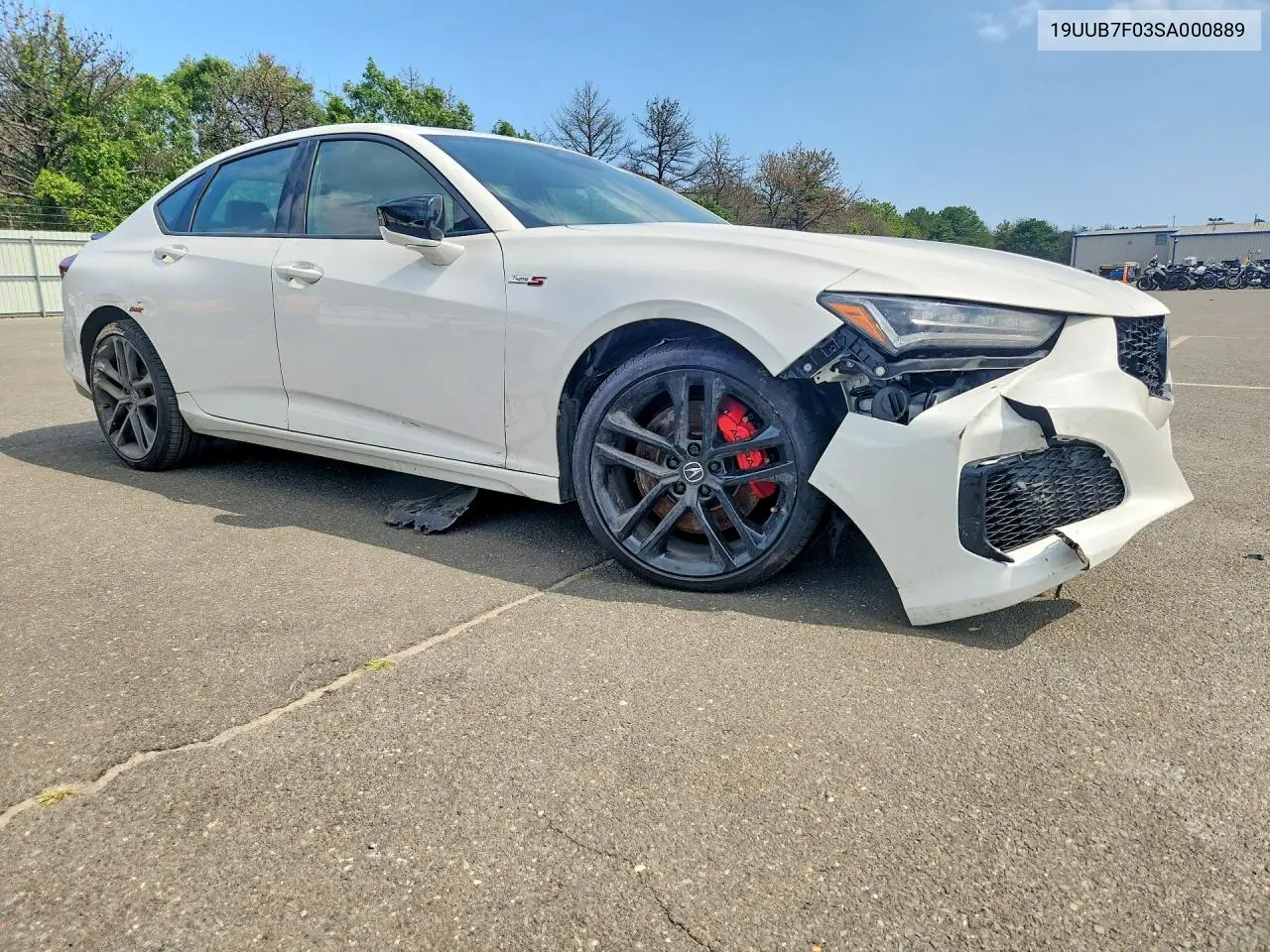 2025 Acura Tlx Type S VIN: 19UUB7F03SA000889 Lot: 62043536