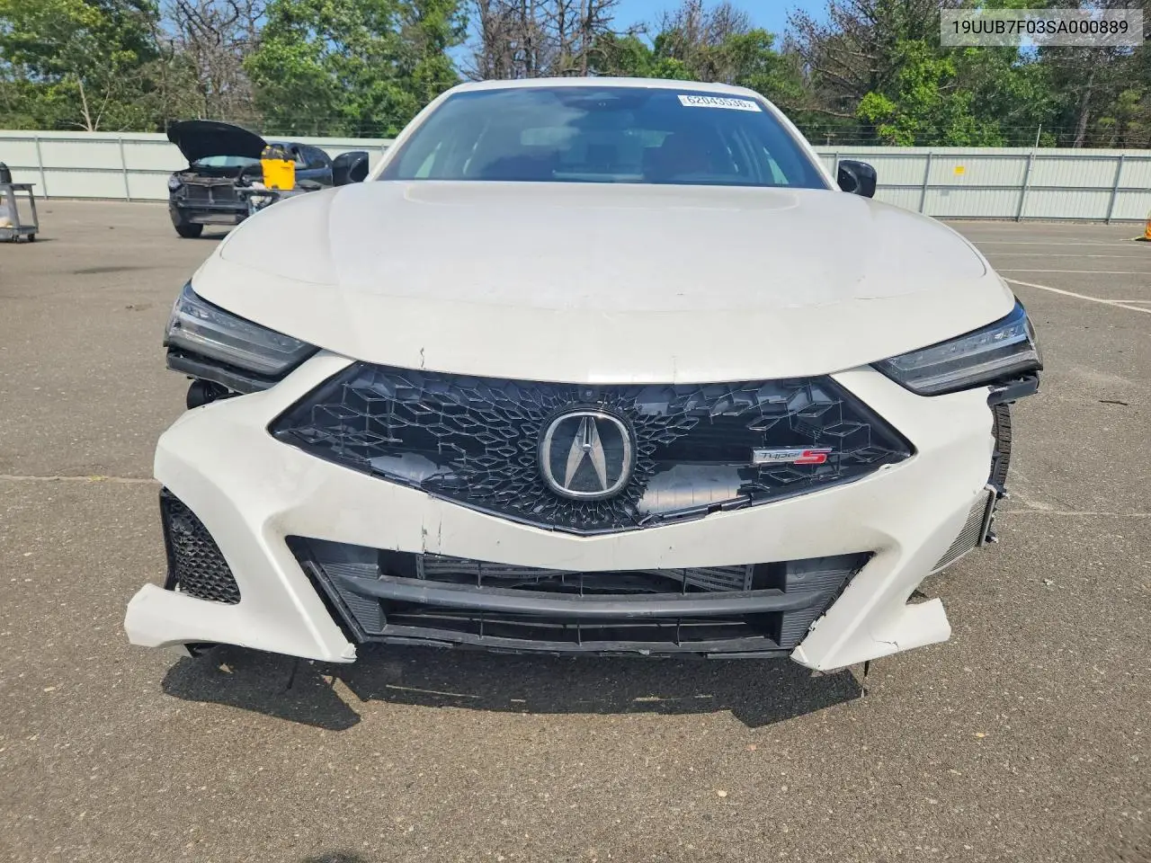 2025 Acura Tlx Type S VIN: 19UUB7F03SA000889 Lot: 62043536