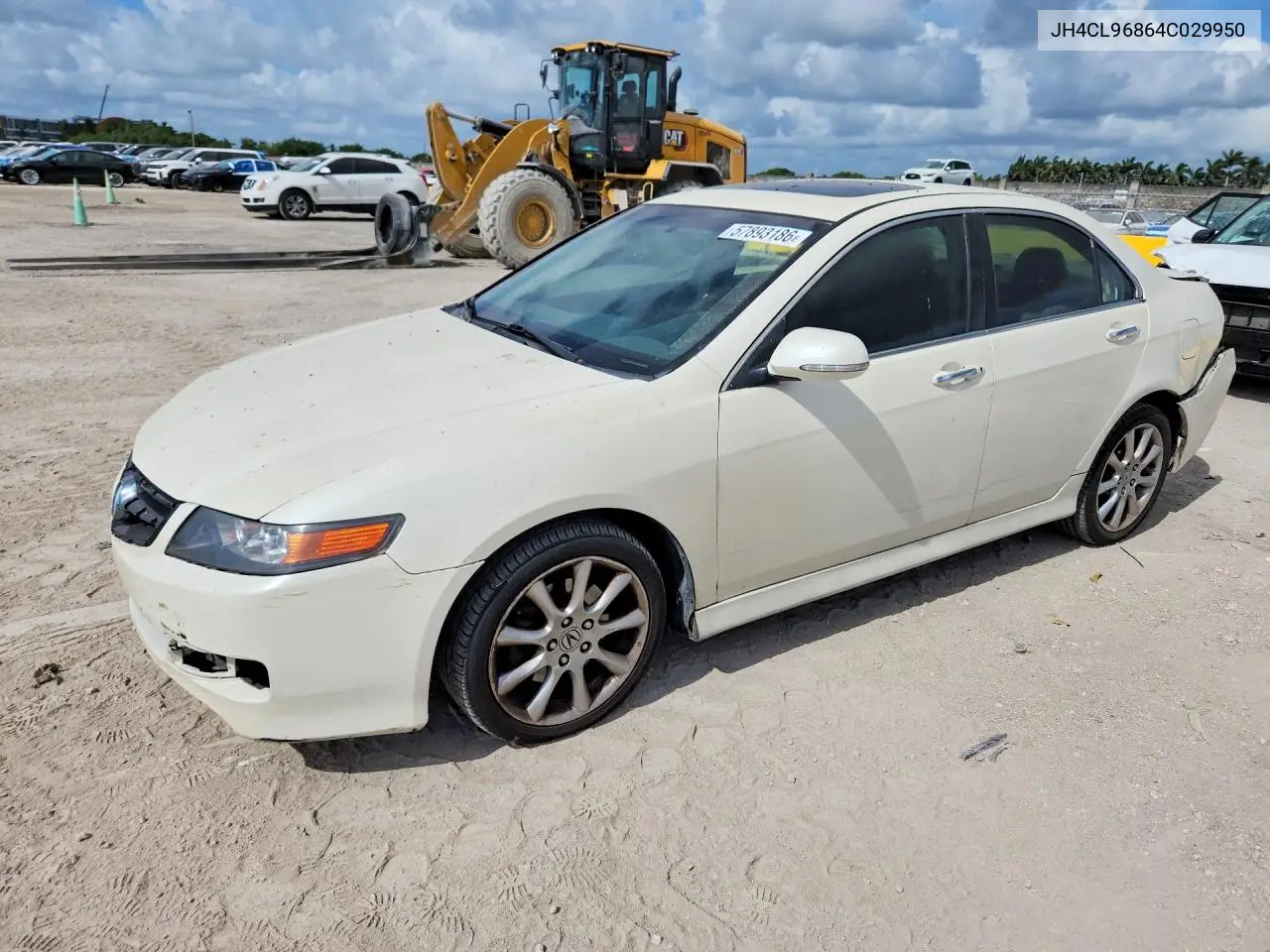 2004 Acura Tsx VIN: JH4CL96864C029950 Lot: 57893186