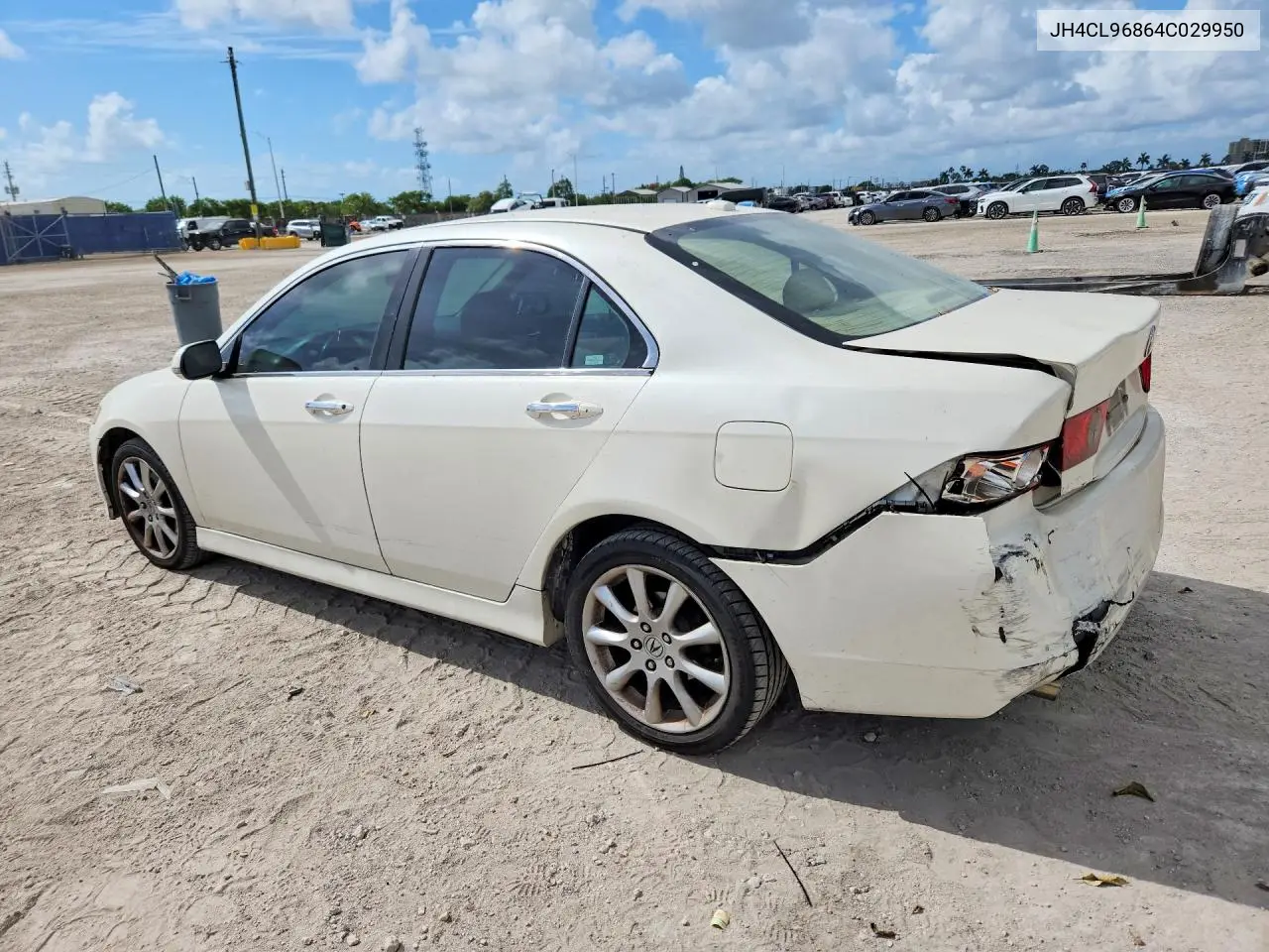 2004 Acura Tsx VIN: JH4CL96864C029950 Lot: 57893186