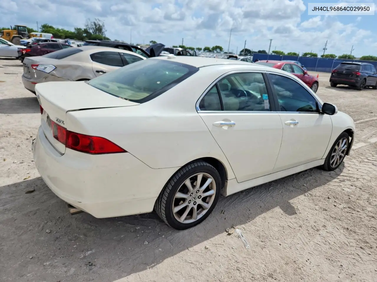 2004 Acura Tsx VIN: JH4CL96864C029950 Lot: 57893186