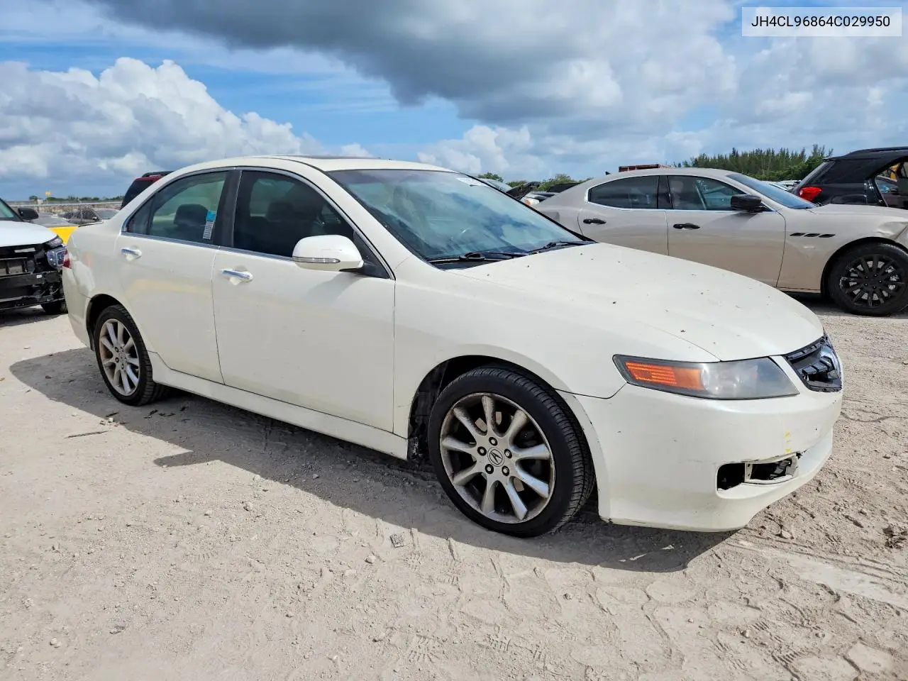 2004 Acura Tsx VIN: JH4CL96864C029950 Lot: 57893186