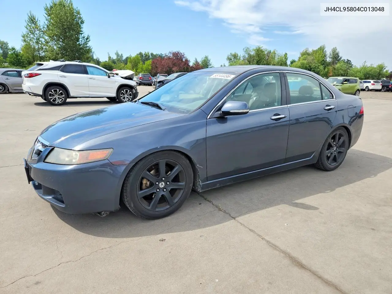 2004 Acura Tsx VIN: JH4CL95804C013048 Lot: 58144496