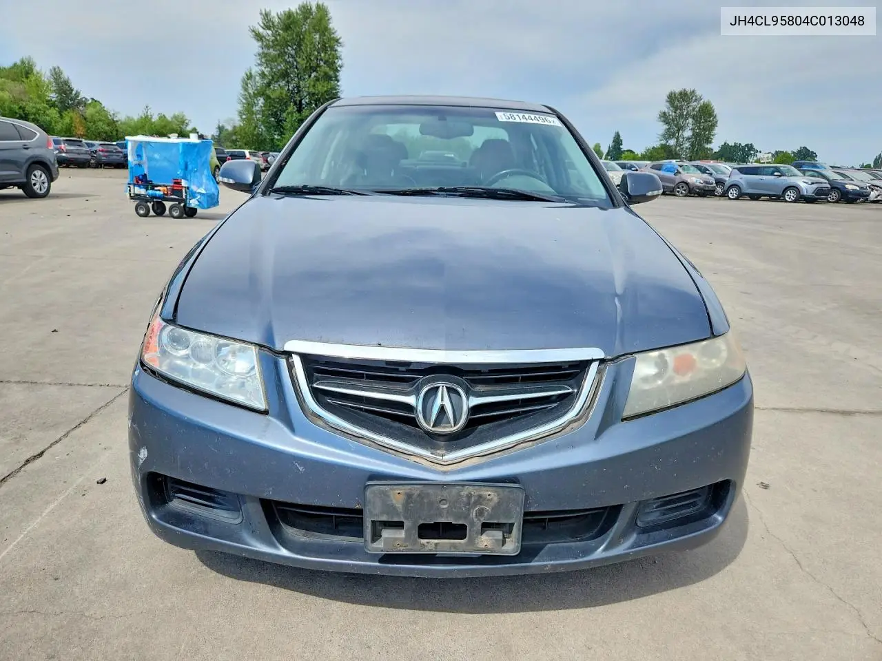 2004 Acura Tsx VIN: JH4CL95804C013048 Lot: 58144496