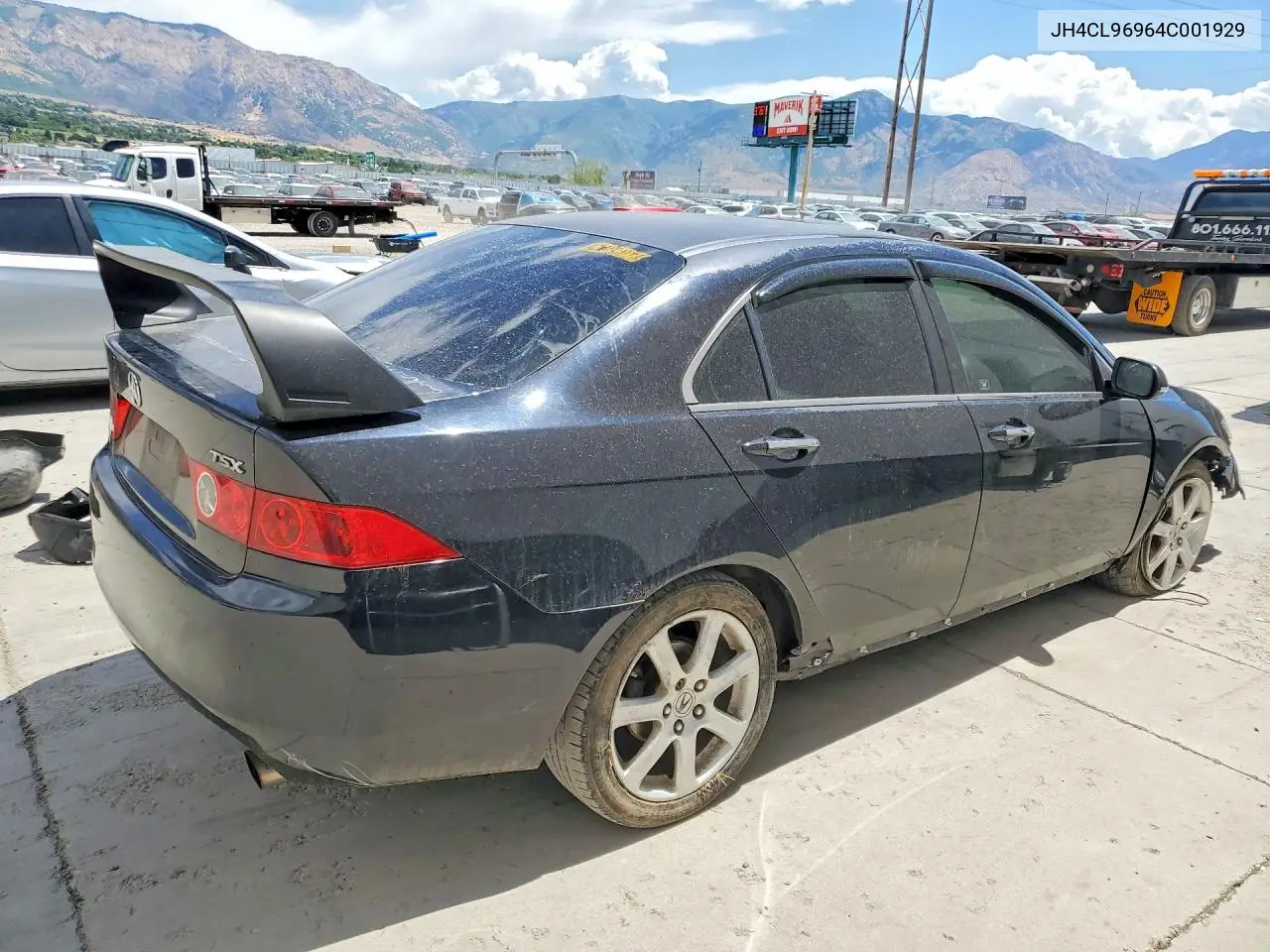 2004 Acura Tsx VIN: JH4CL96964C001929 Lot: 60375936