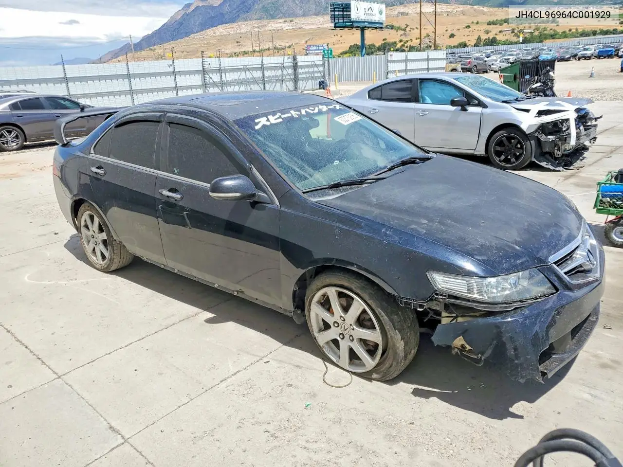 2004 Acura Tsx VIN: JH4CL96964C001929 Lot: 60375936