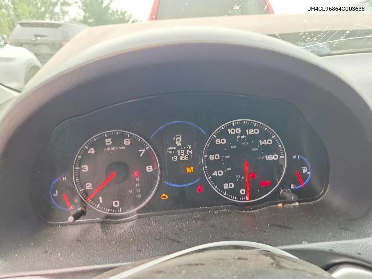 2004 Acura Tsx VIN: JH4CL96864C003638 Lot: 60775566