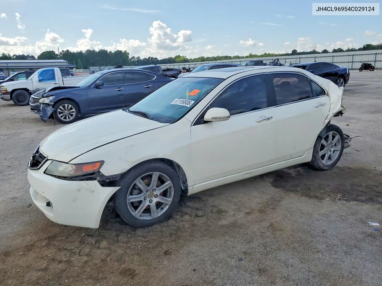 2004 Acura Tsx VIN: JH4CL96954C029124 Lot: 61186806