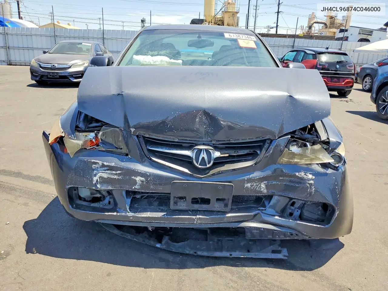 2004 Acura Tsx VIN: JH4CL96874C046000 Lot: 61387346