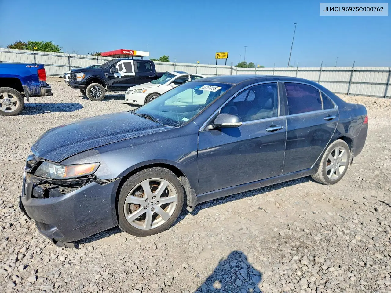 2005 Acura Tsx VIN: JH4CL96975C030762 Lot: 59181036
