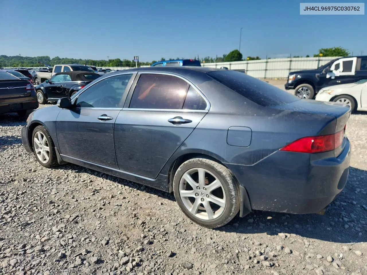 2005 Acura Tsx VIN: JH4CL96975C030762 Lot: 59181036