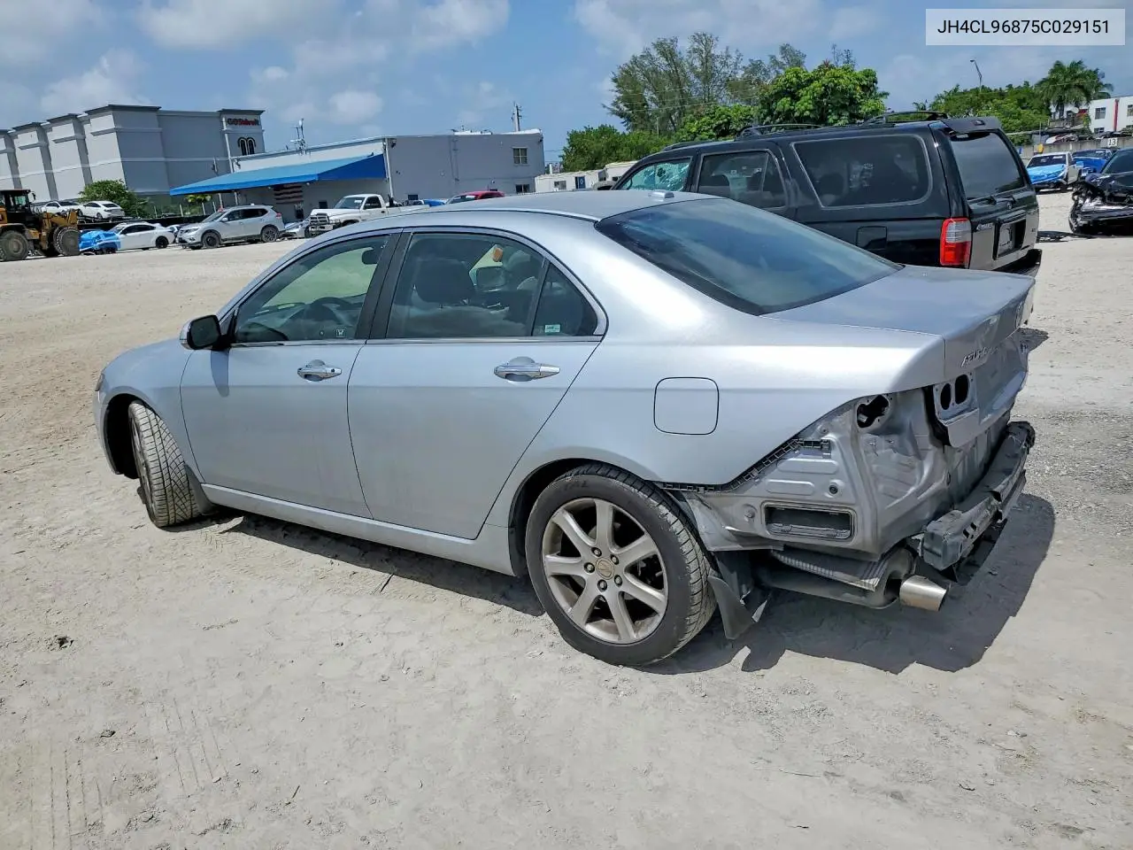 2005 Acura Tsx VIN: JH4CL96875C029151 Lot: 60063576