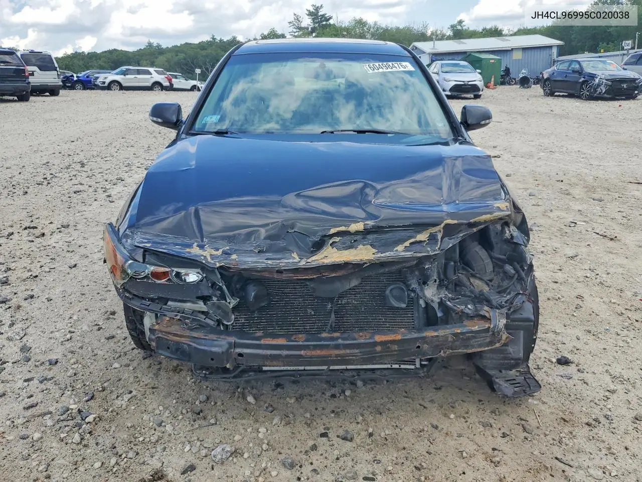 2005 Acura Tsx VIN: JH4CL96995C020038 Lot: 60498476