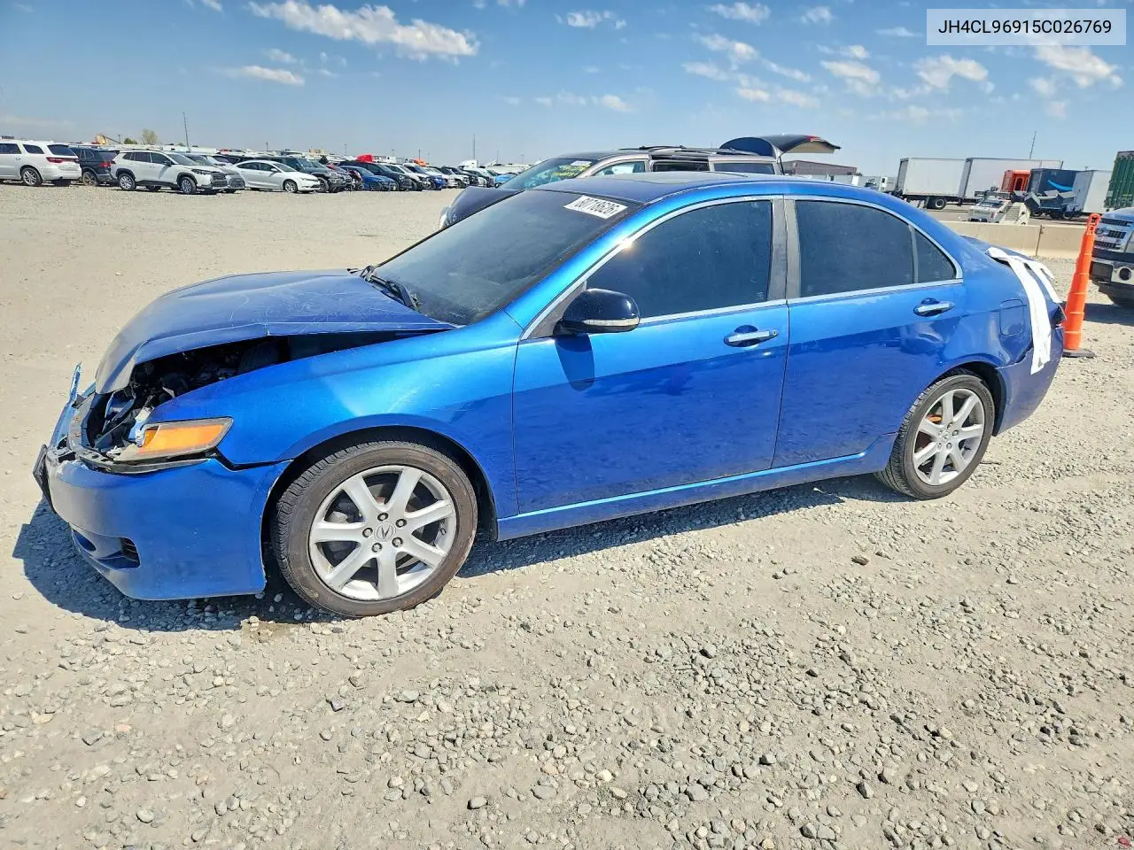 2005 Acura Tsx VIN: JH4CL96915C026769 Lot: 60718626