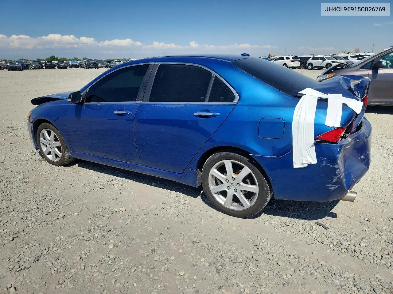 2005 Acura Tsx VIN: JH4CL96915C026769 Lot: 60718626