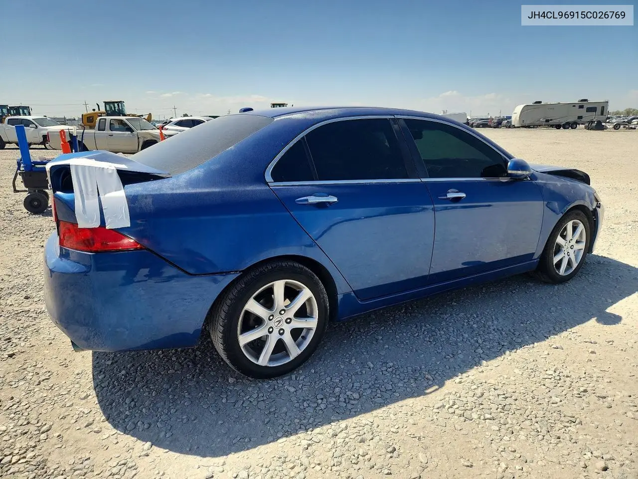 2005 Acura Tsx VIN: JH4CL96915C026769 Lot: 60718626