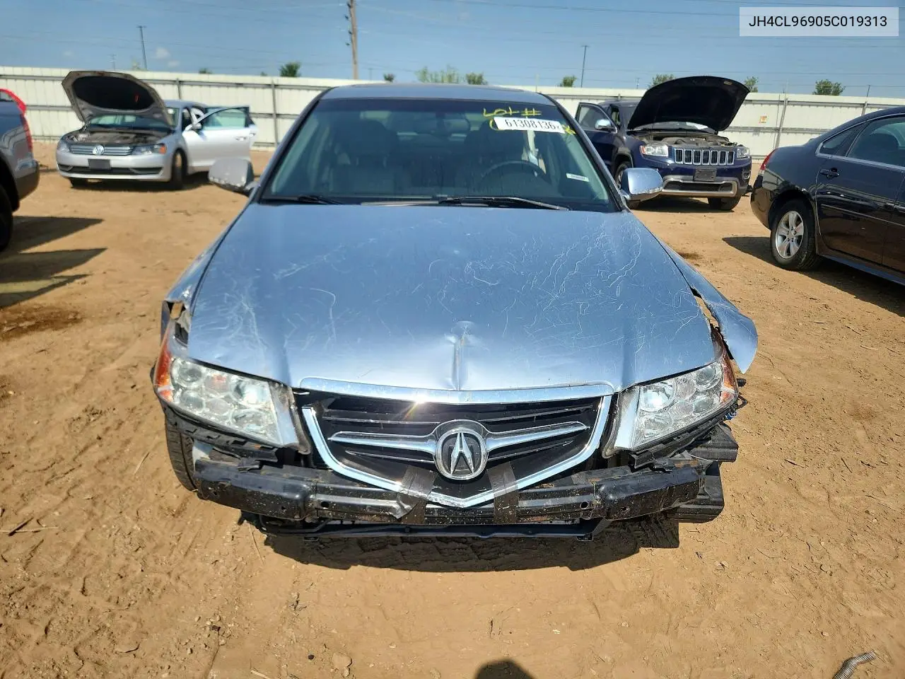 2005 Acura Tsx VIN: JH4CL96905C019313 Lot: 61308136