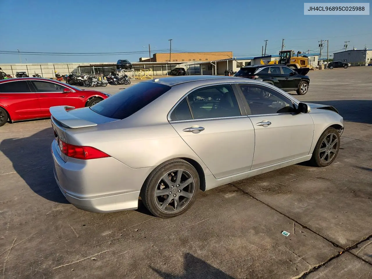2005 Acura Tsx VIN: JH4CL96895C025988 Lot: 61754396