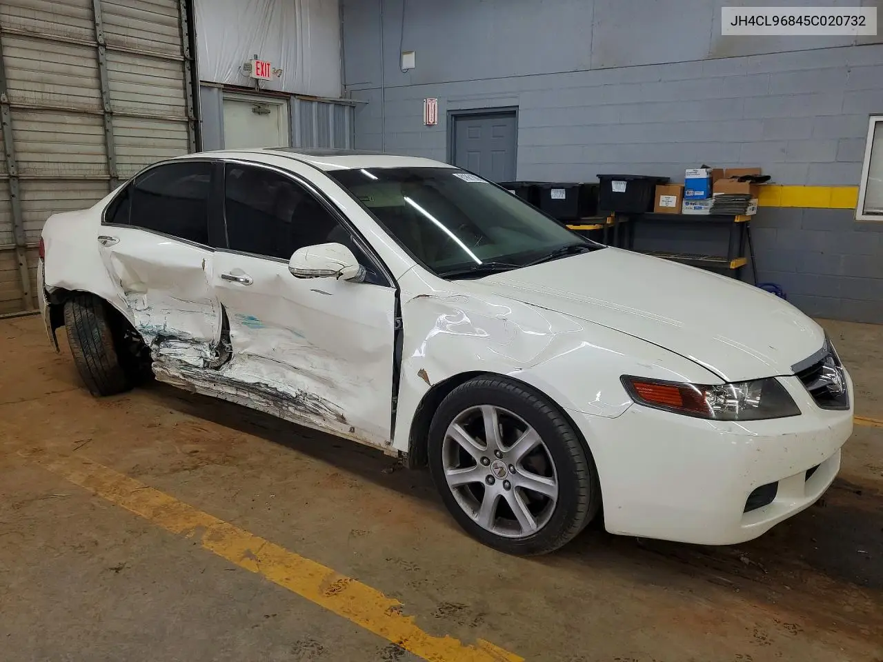 2005 Acura Tsx VIN: JH4CL96845C020732 Lot: 61861086