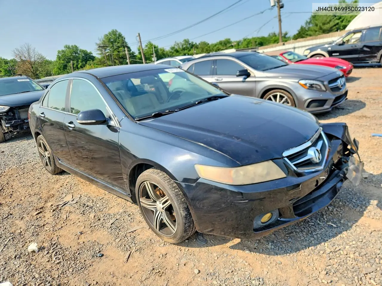 2005 Acura Tsx VIN: JH4CL96995C023120 Lot: 85973765