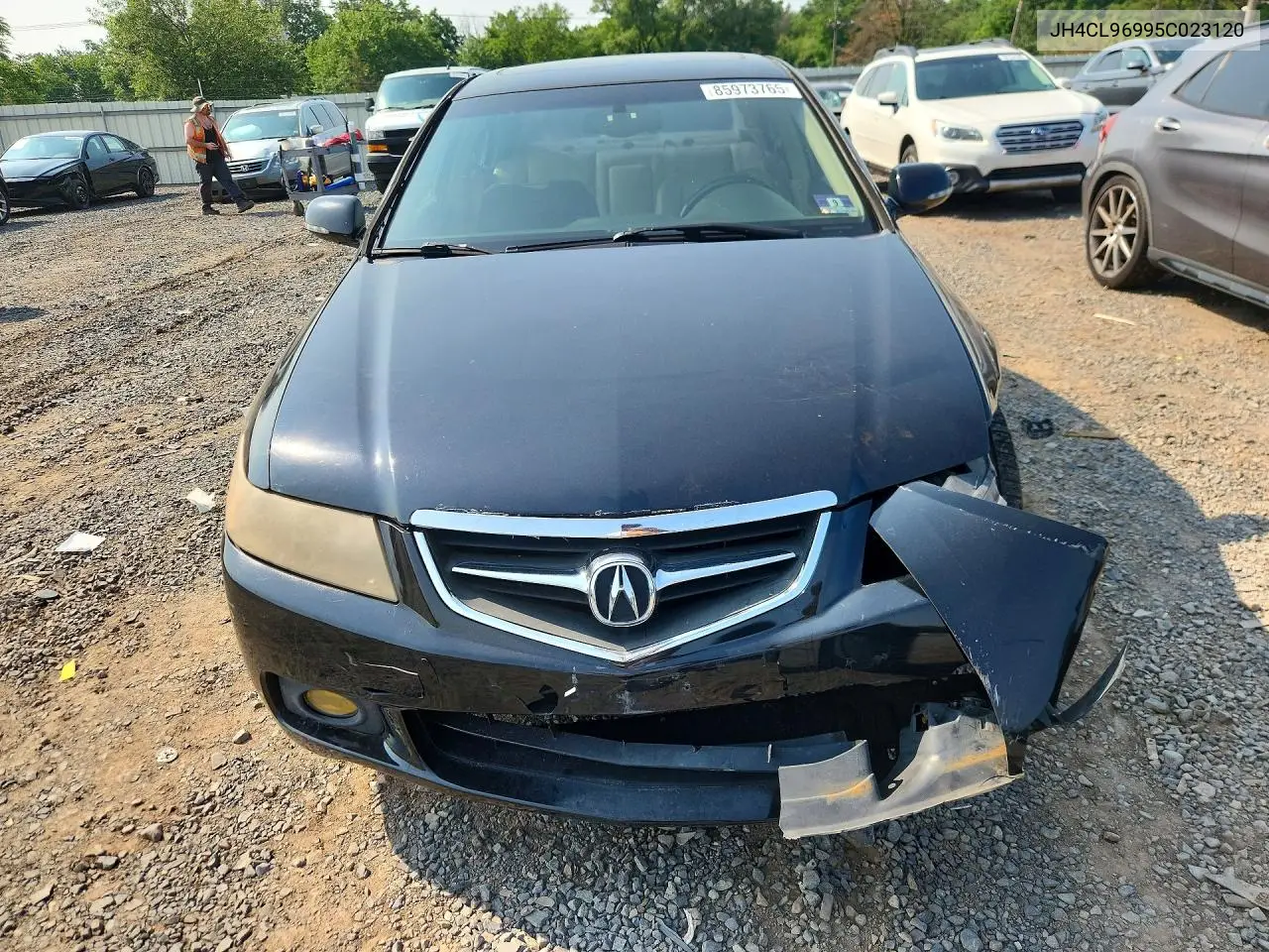 2005 Acura Tsx VIN: JH4CL96995C023120 Lot: 85973765